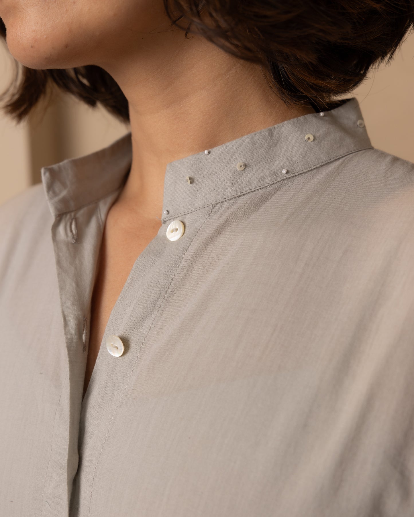 Caribbean Dress - (Grey and Red)