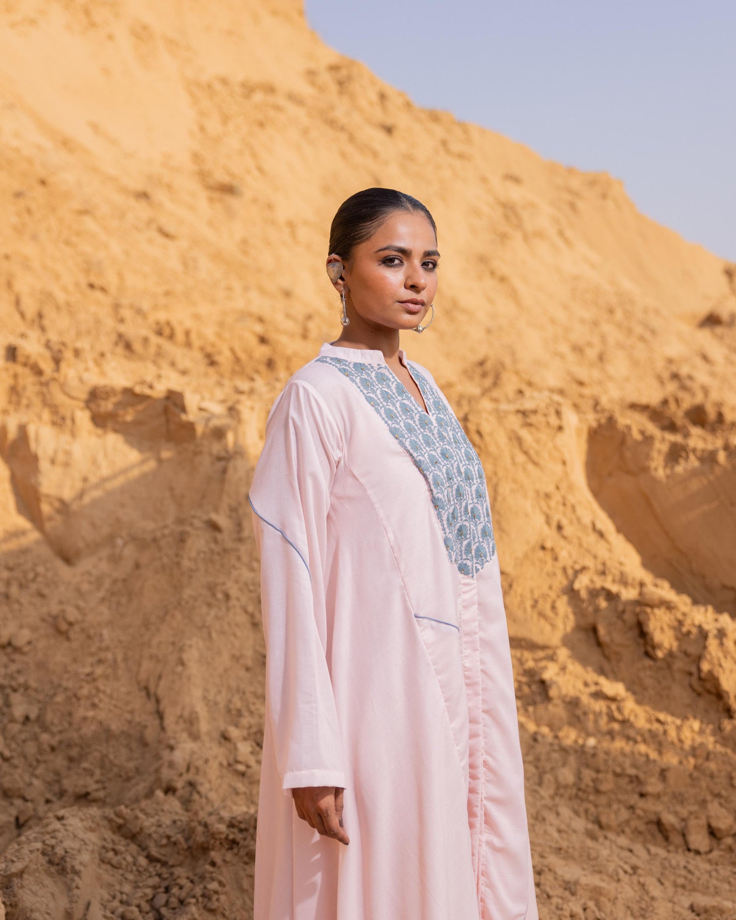 MIRAGE DRESS - Desert sand