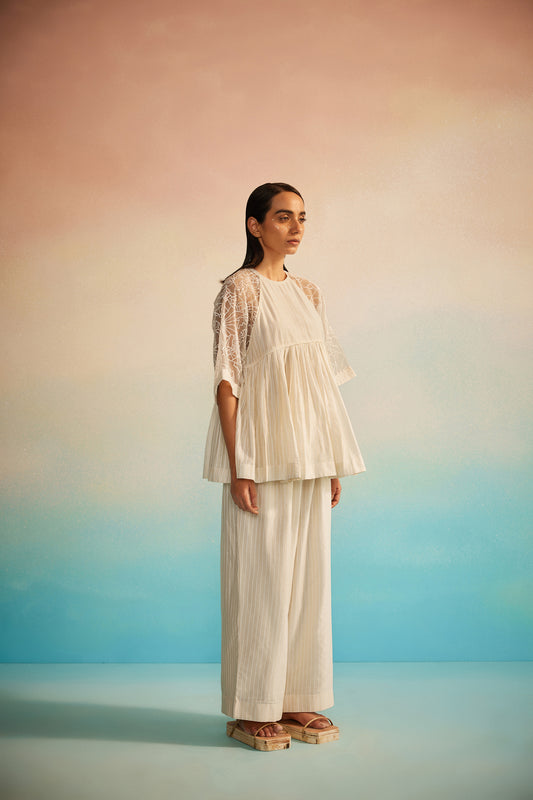 Ami Jaal Raglan Top Set