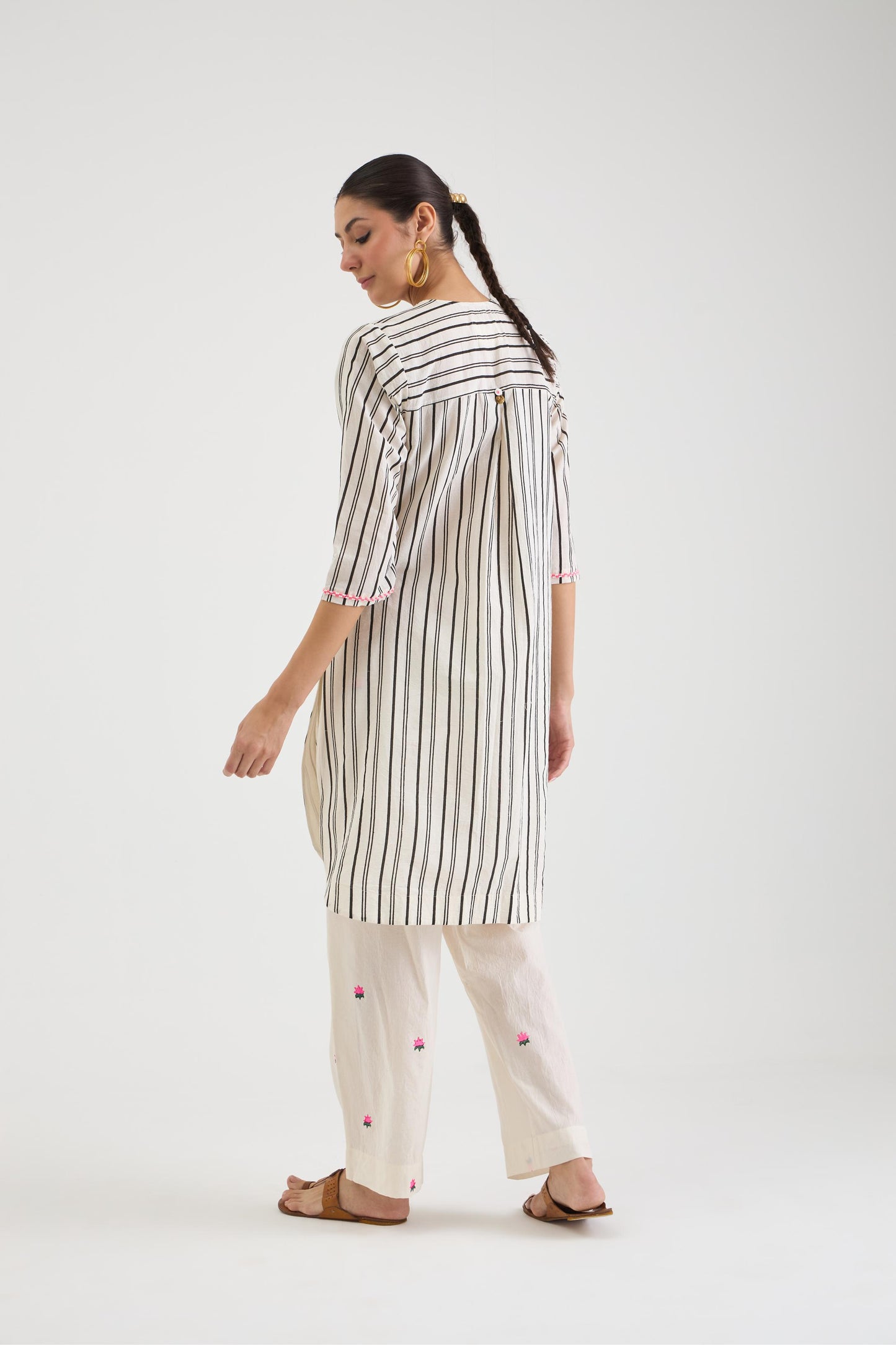 Stripe N Lotus Set