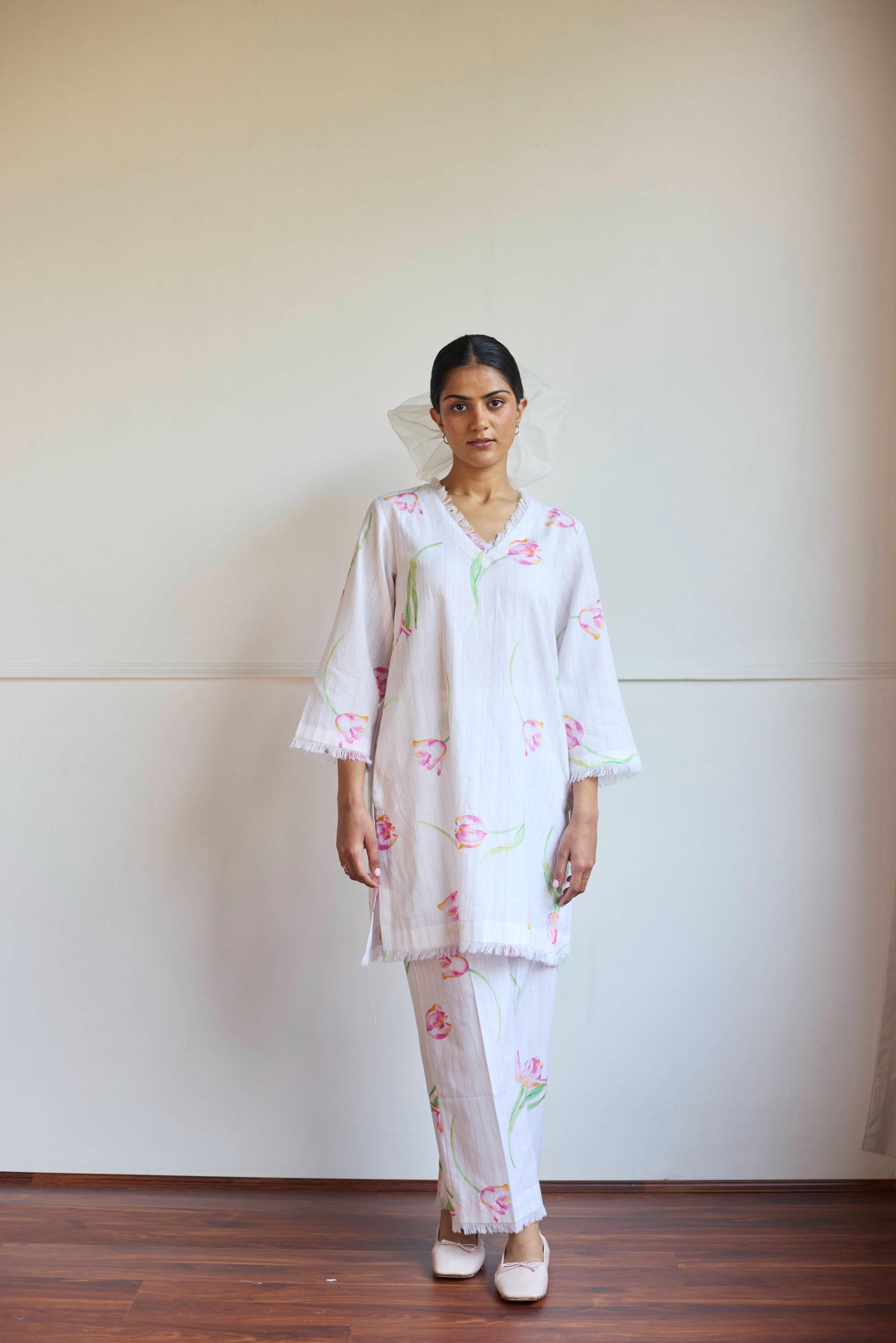 Ana Ivory Tulip Co Ord