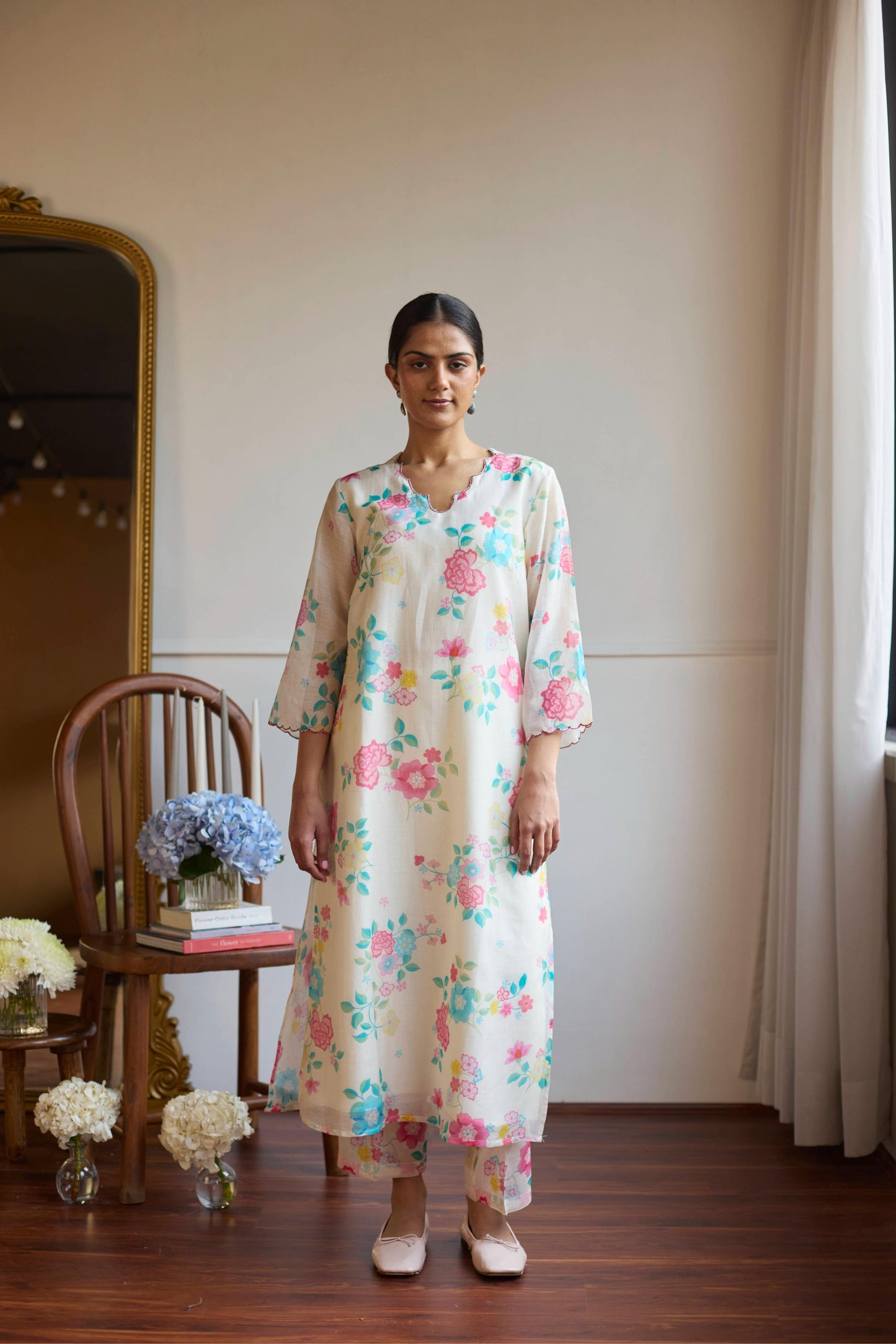 Ivory Powder Blue Set