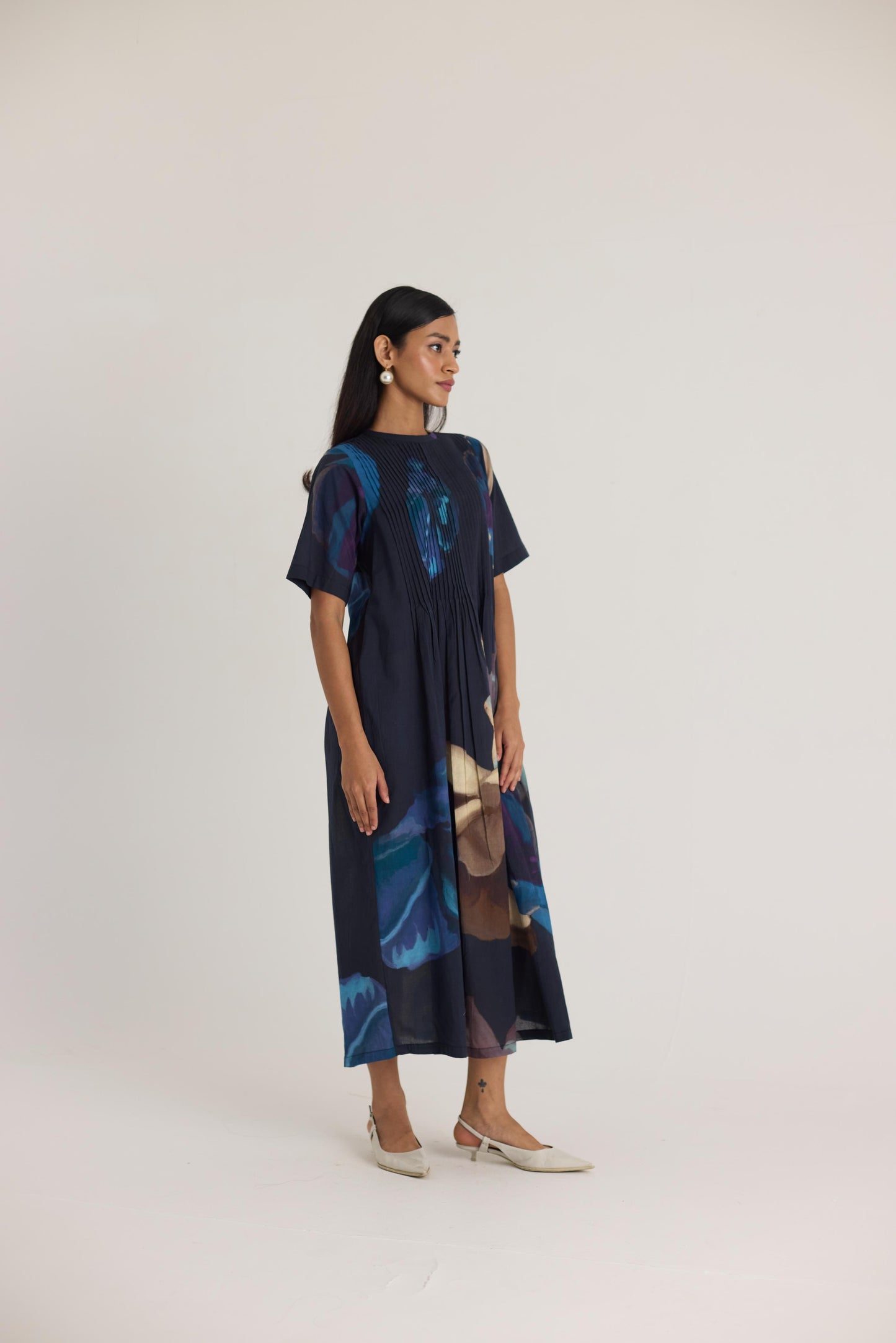Rocco Pintuck Dress