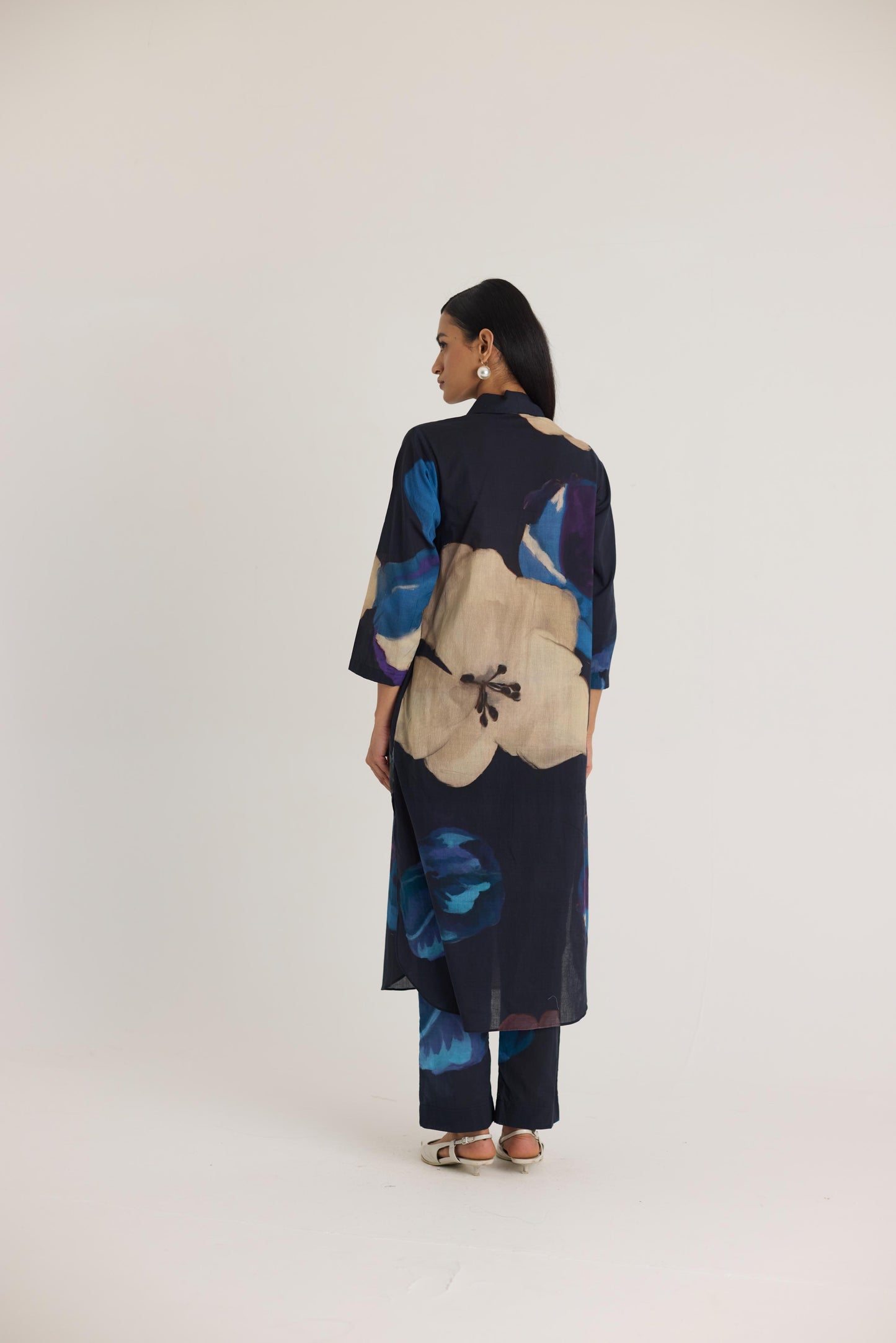 Rocco Shawl Collar Kurta Set