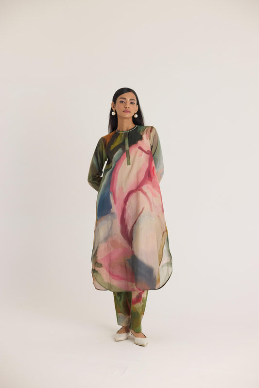 Tilly Long Cotton Kurta Set