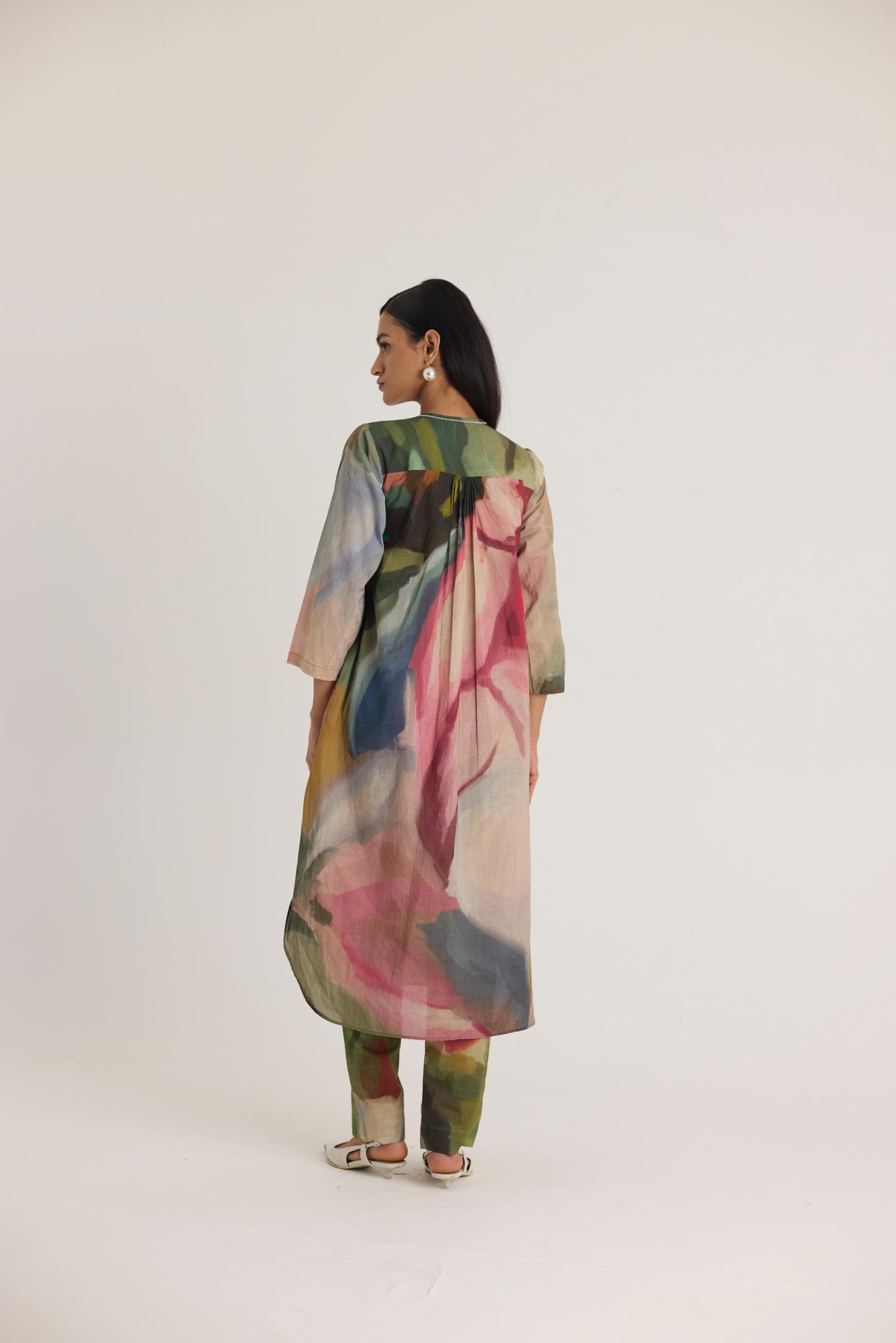 Tilly Long Cotton Kurta Set