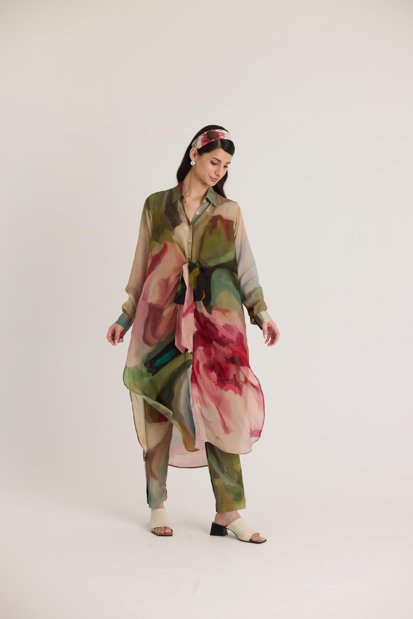 Tilly Wrap Kurta Set