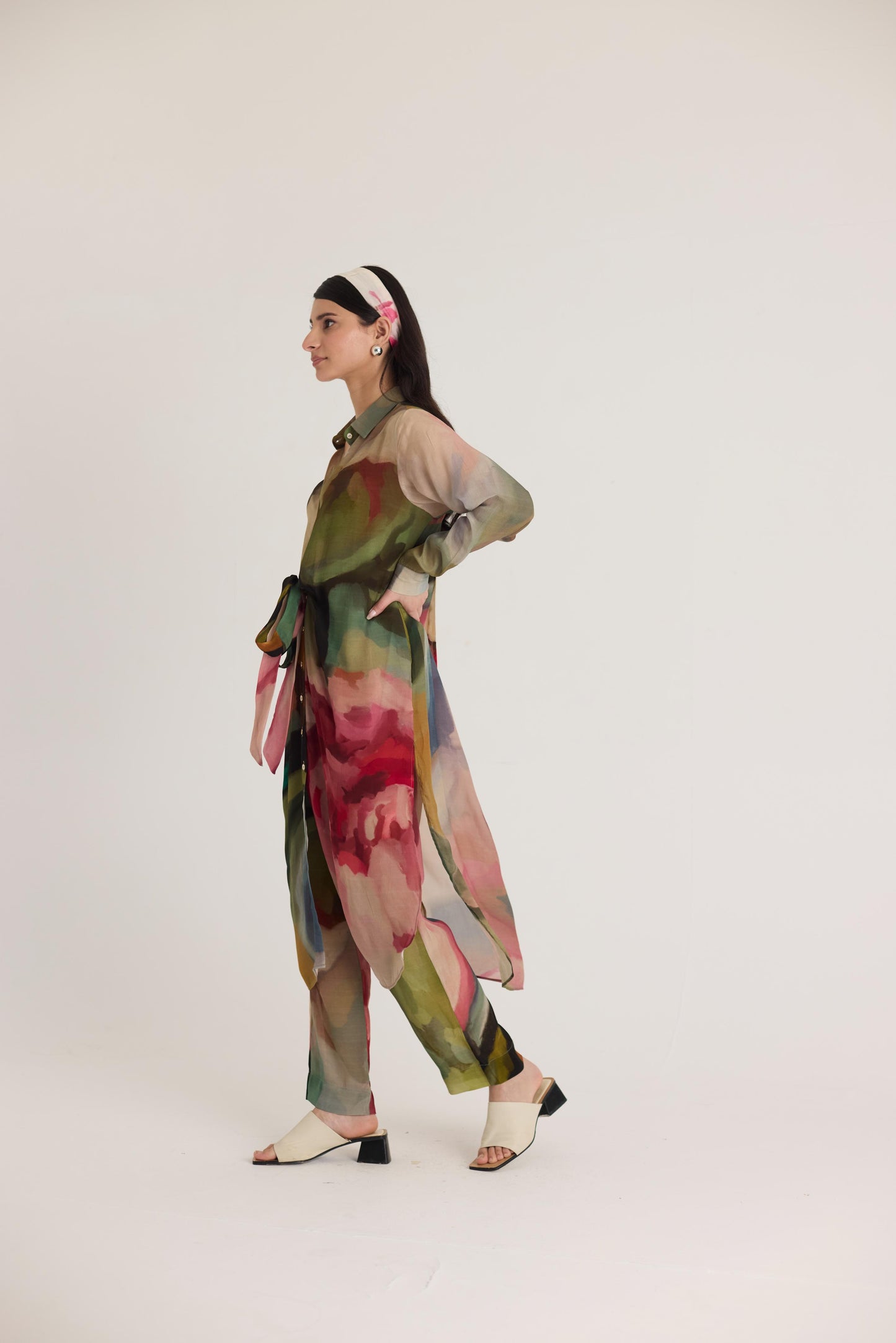 Tilly Wrap Kurta Set