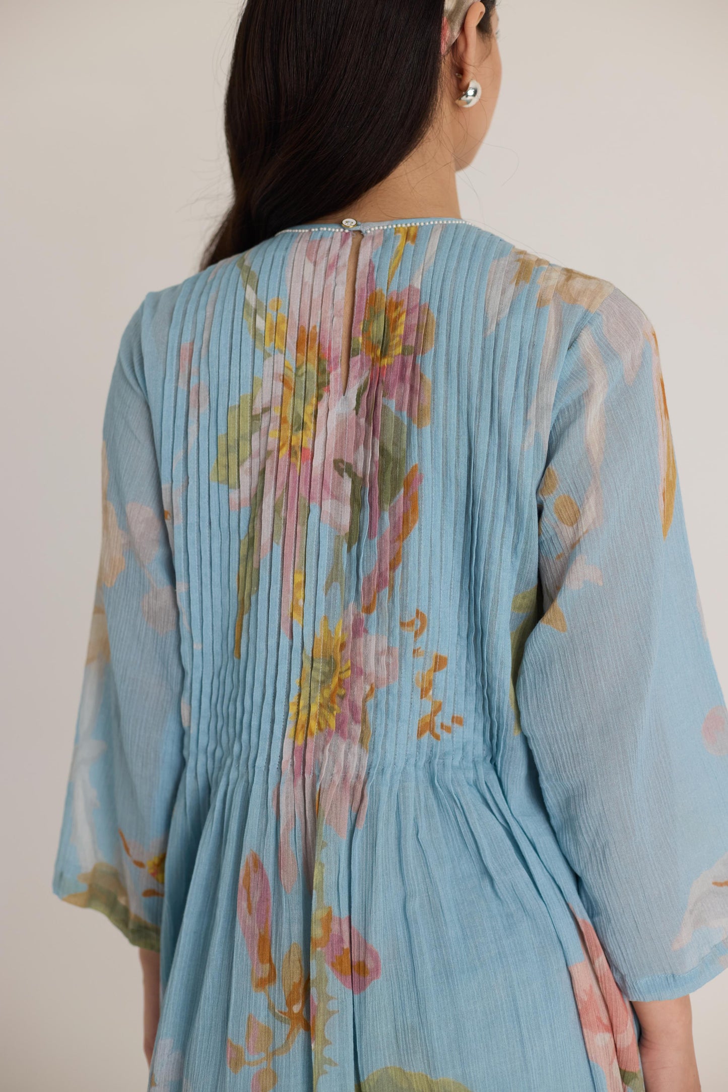 Taffy Pintucks Kurta Set