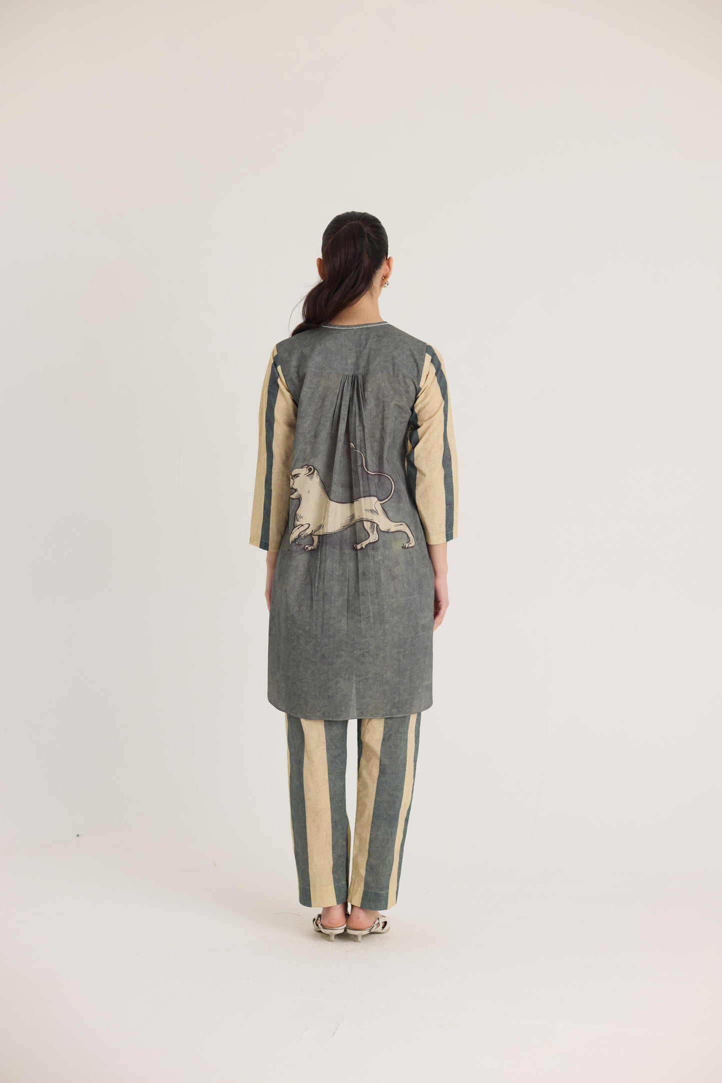 Paws Short Kurta Set