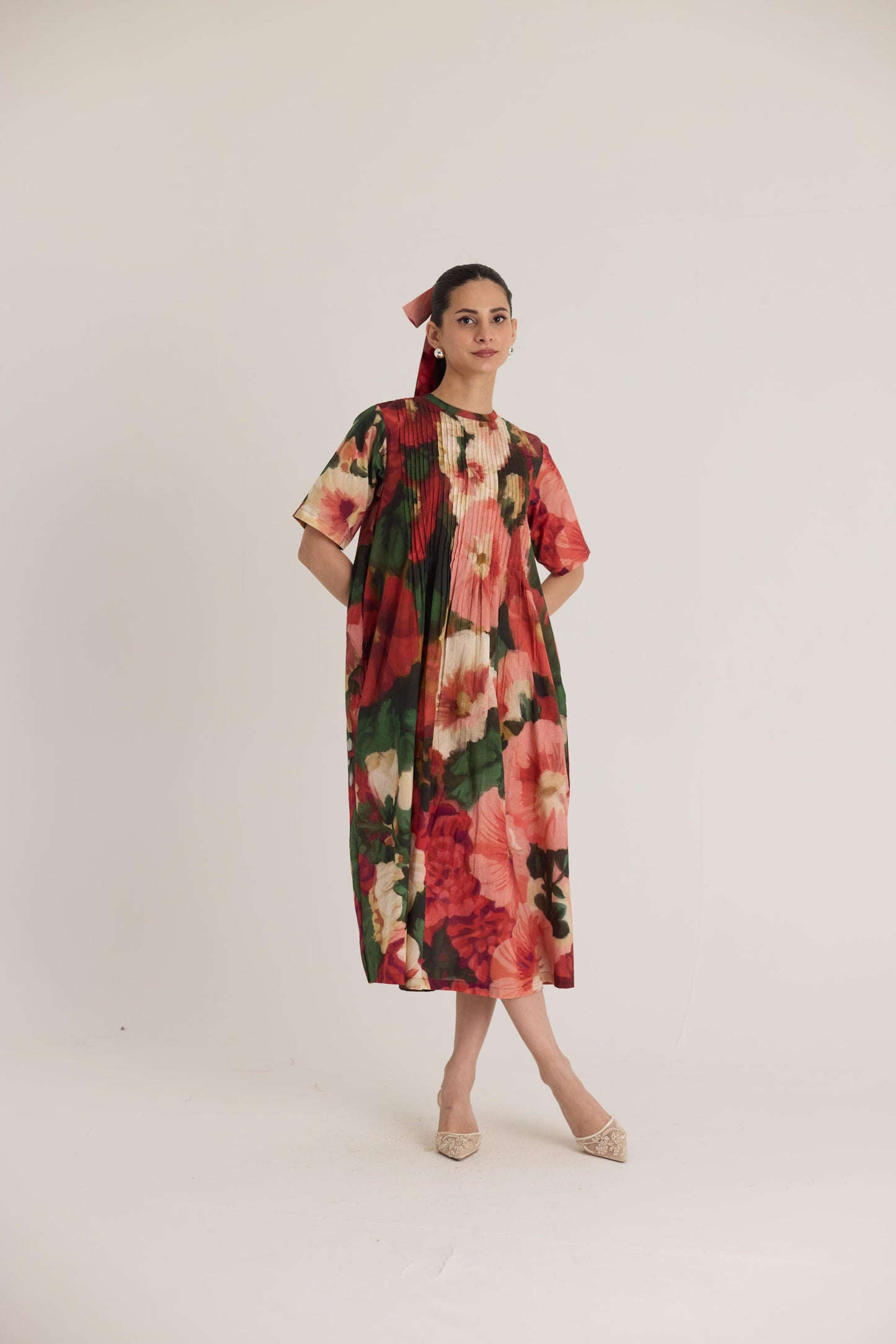 Scarlett Pintucks Dress