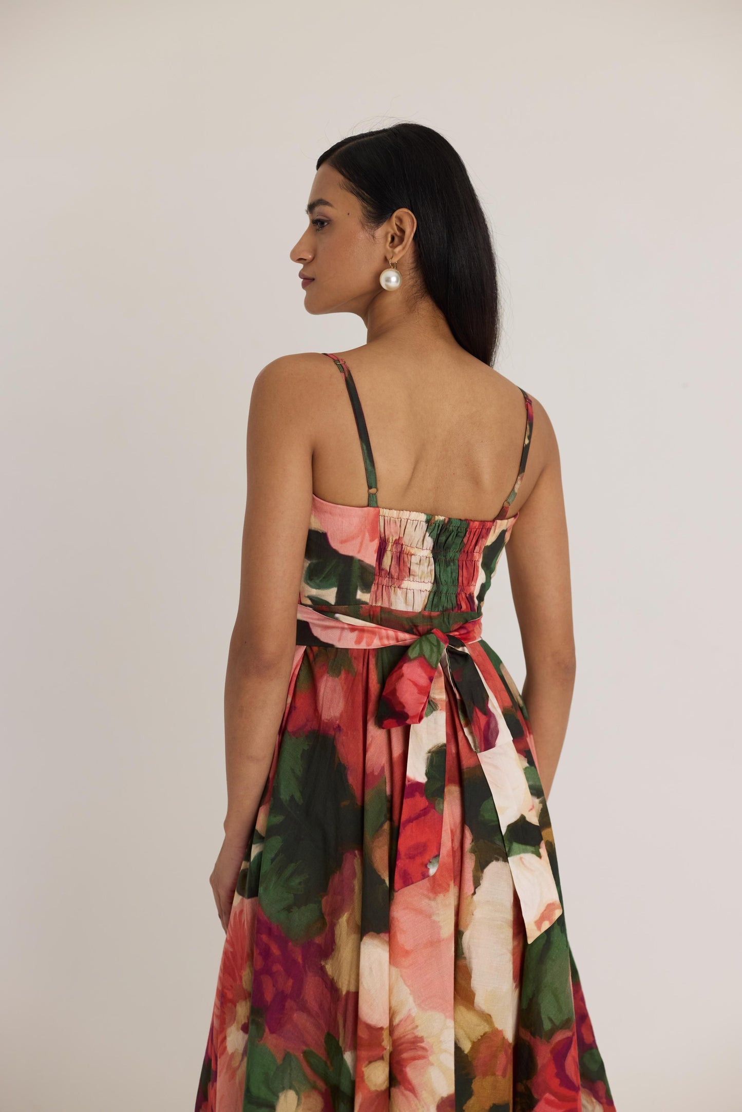 Scarlett  Cotton Frill Dress