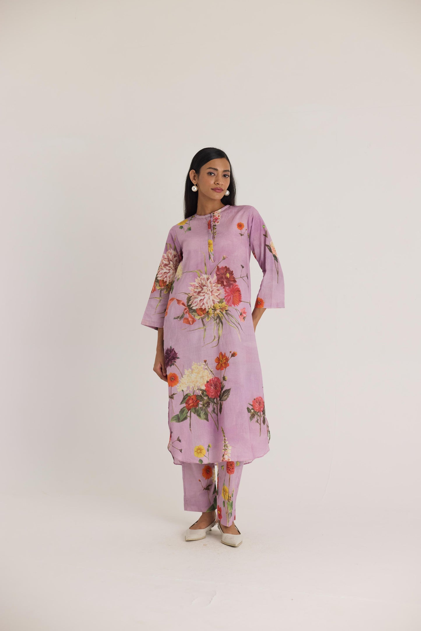 Giggle Berry Long Kurta Set