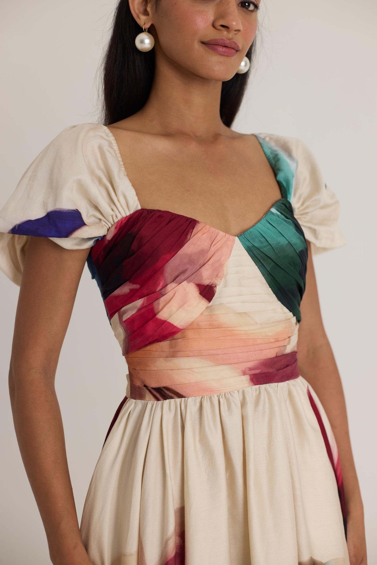 Lila Puff Sleeve Dress