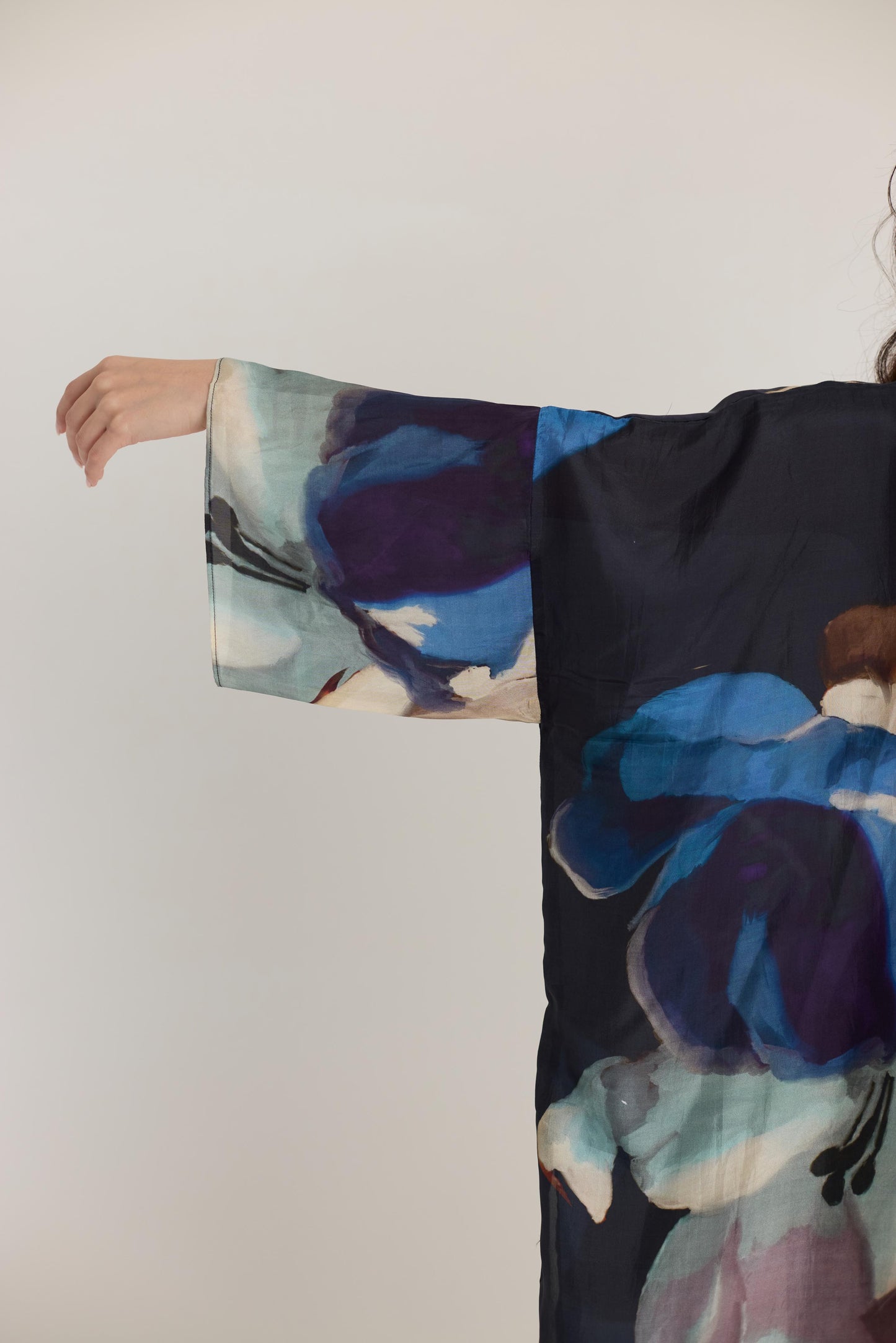 Rocco Silk Kaftan Set