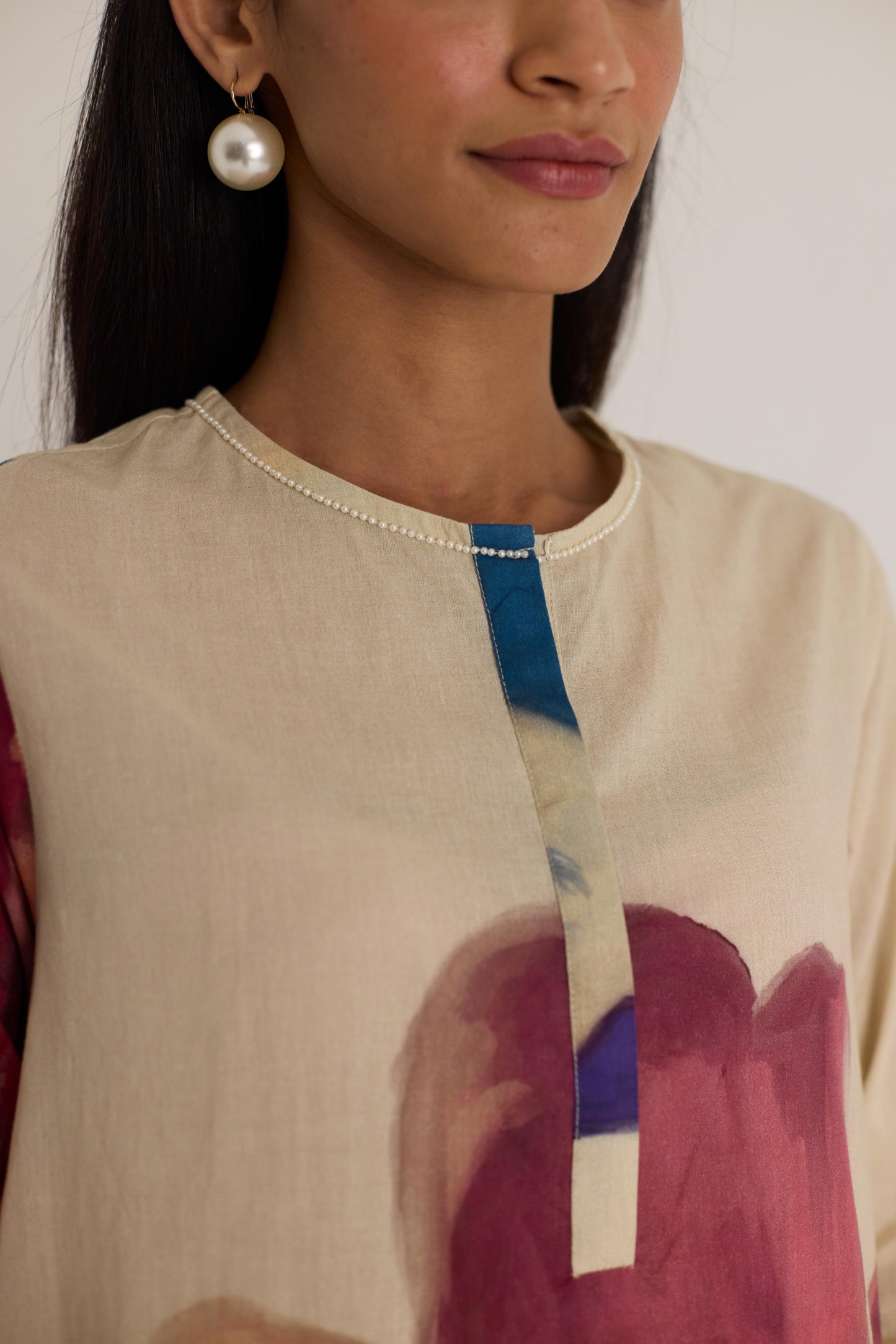 Lila Short Kurta Set