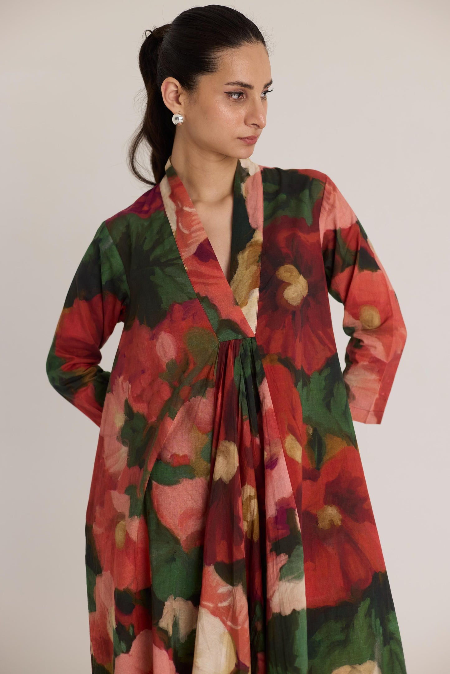 Scarlett  V Neck Kurta Set