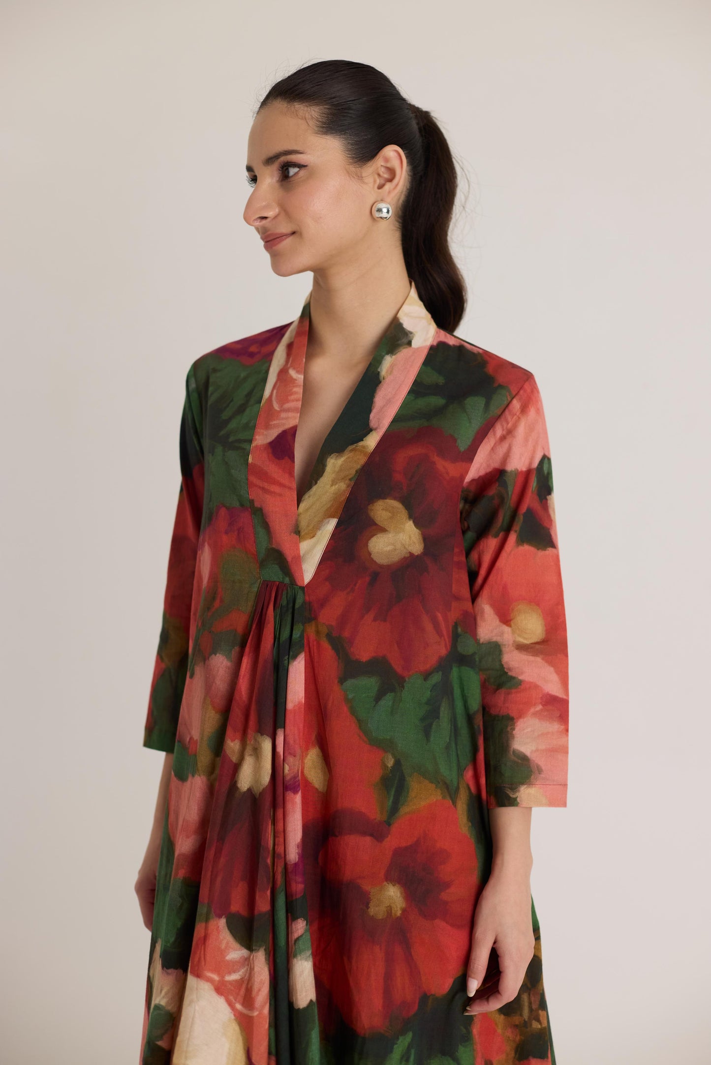 Scarlett  V Neck Kurta Set