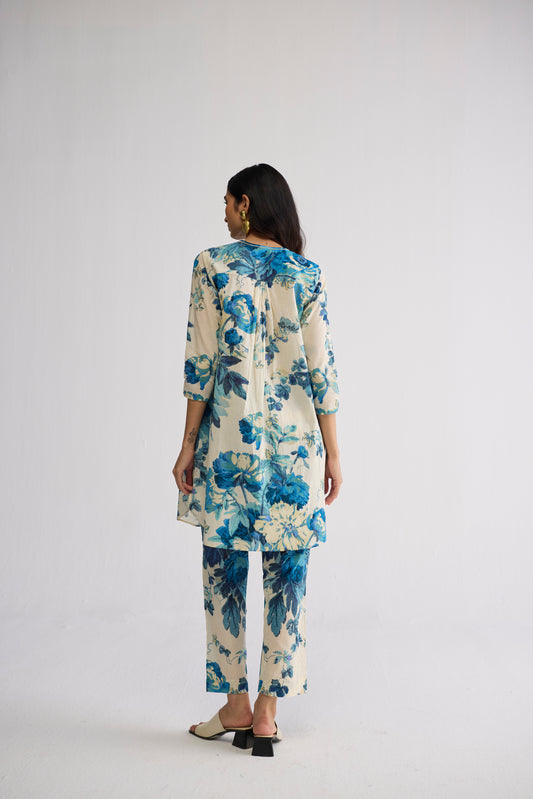 ROYAL PARADISE SHORT KURTA SET