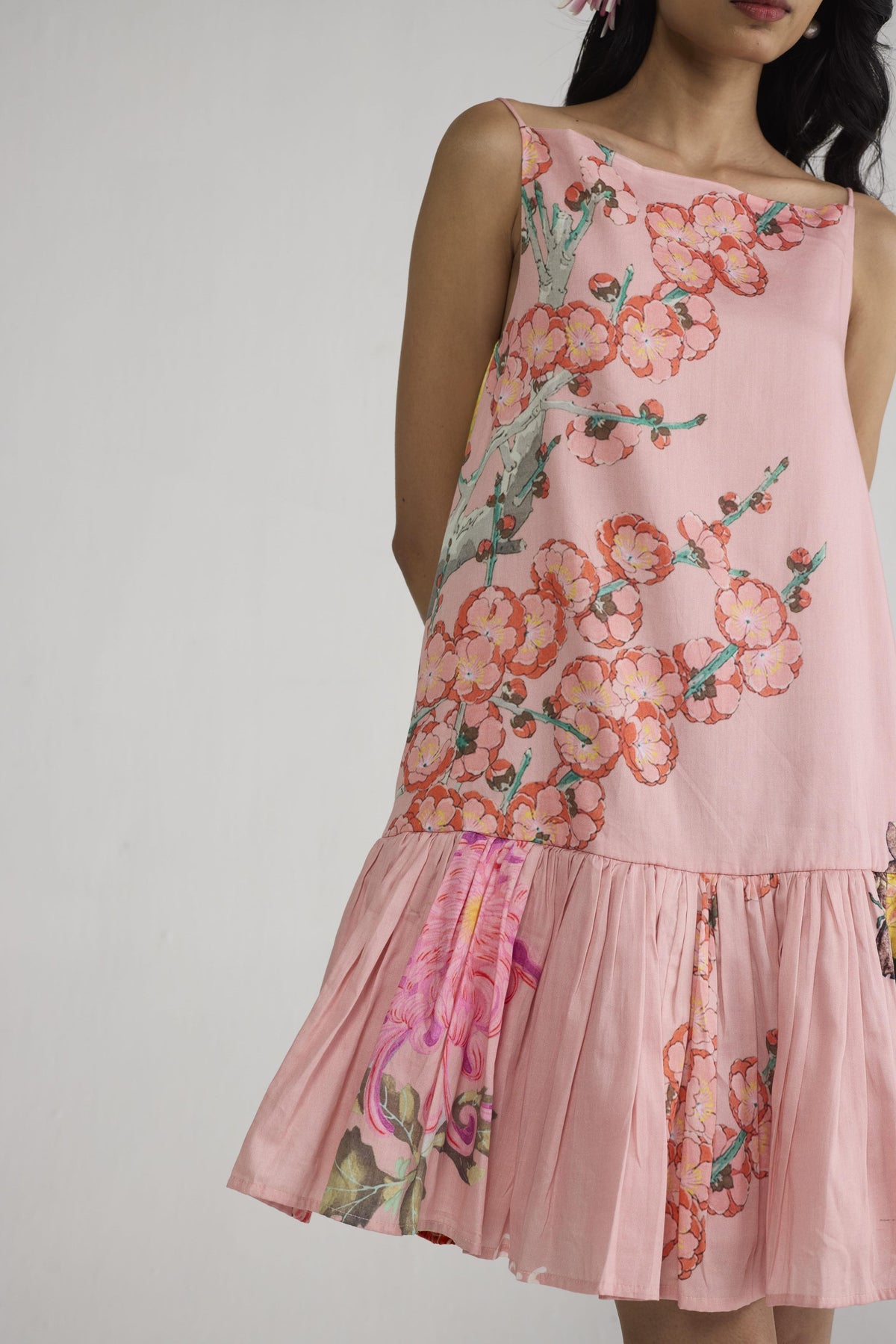 SAKURA SHORT FRILL DRESS