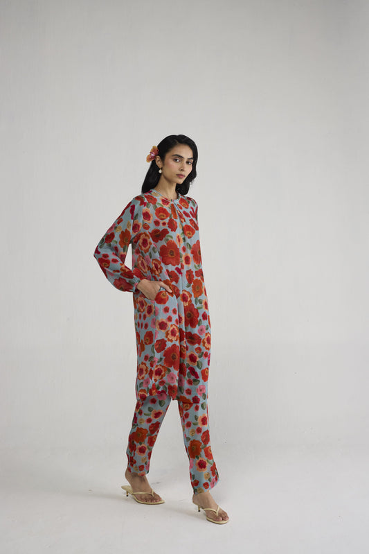HARUKA CREPE KURTA SET
