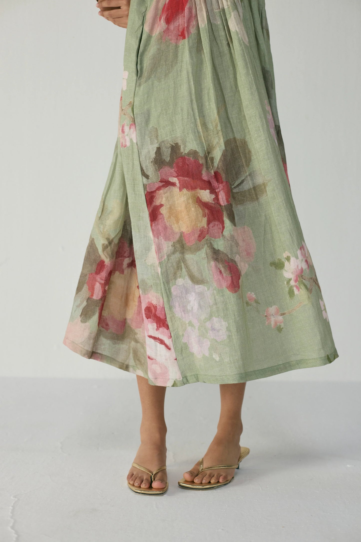 Roos Pintucks Dress