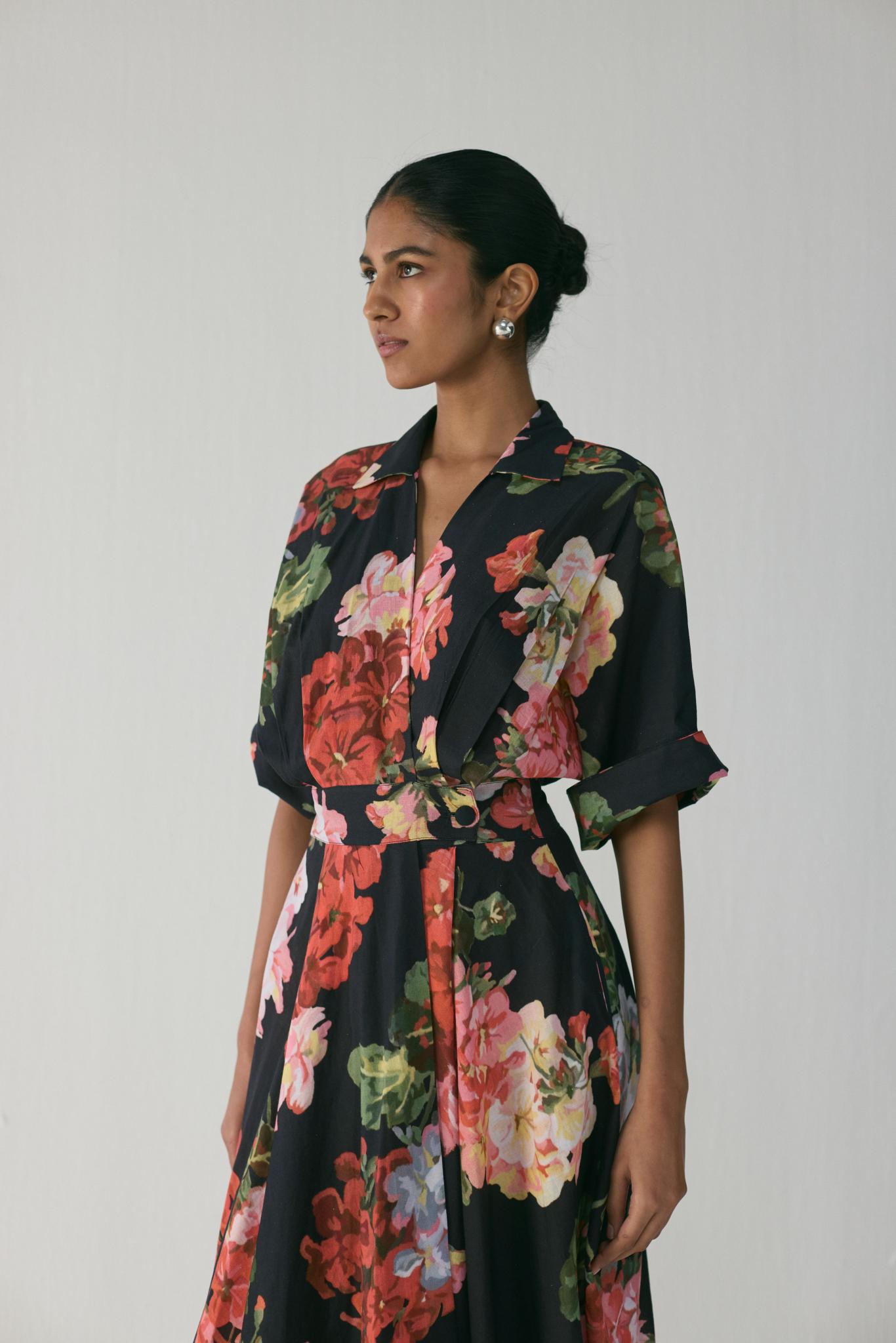 Bloody Mary Long Collar Dress