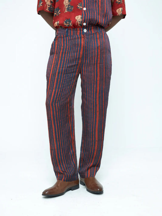 Rustic Tapered Pants