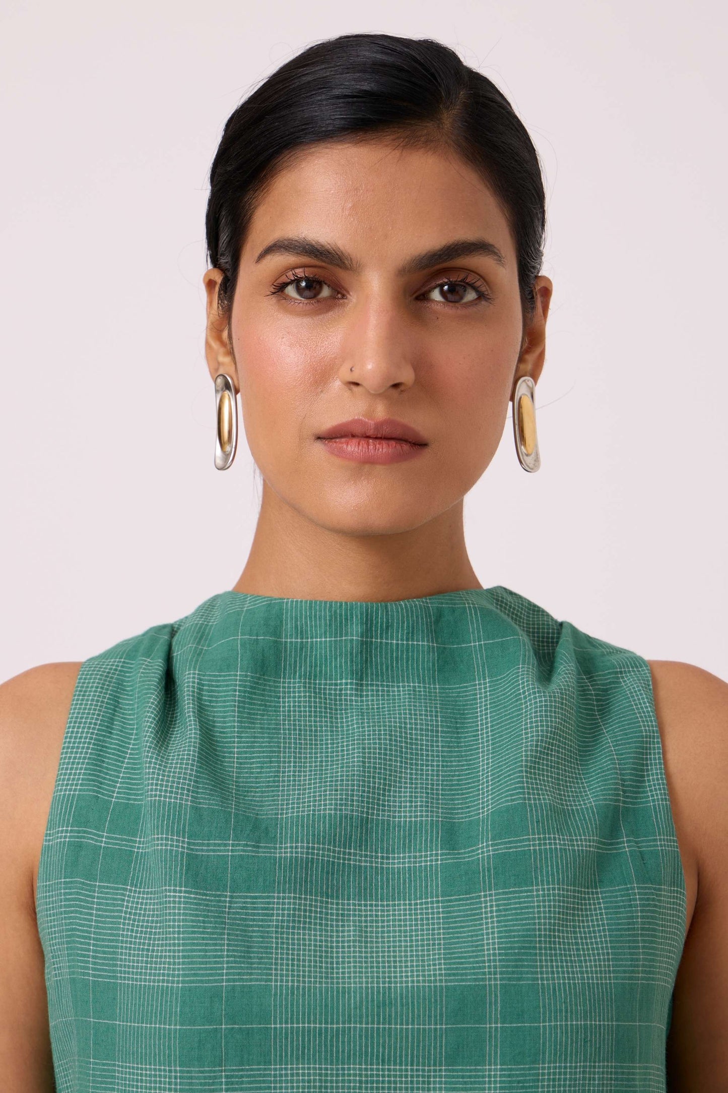 Sonya Green Handwoven Top