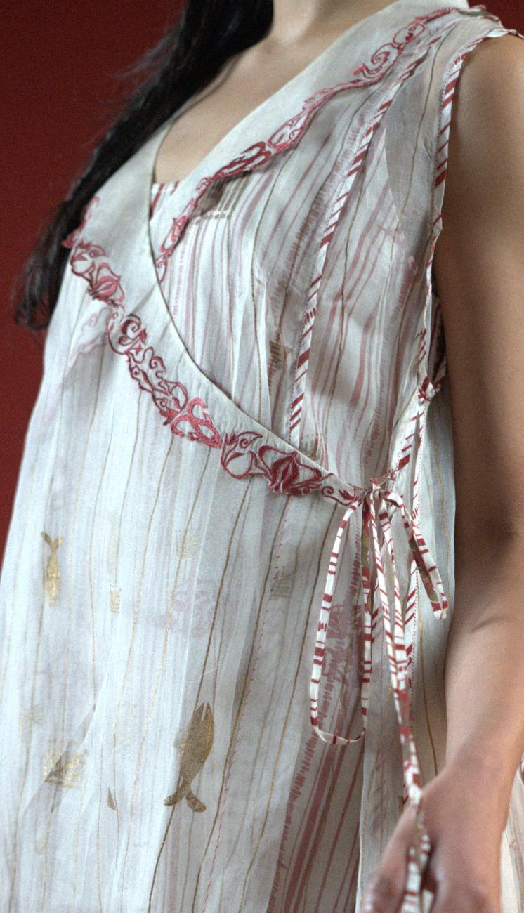 Ashin Organza Overlay