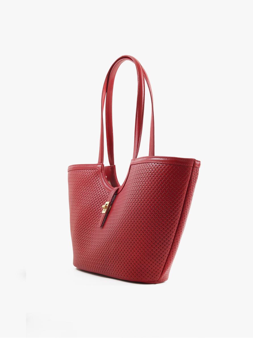 Amalfi Tote (Cherry) (Small)