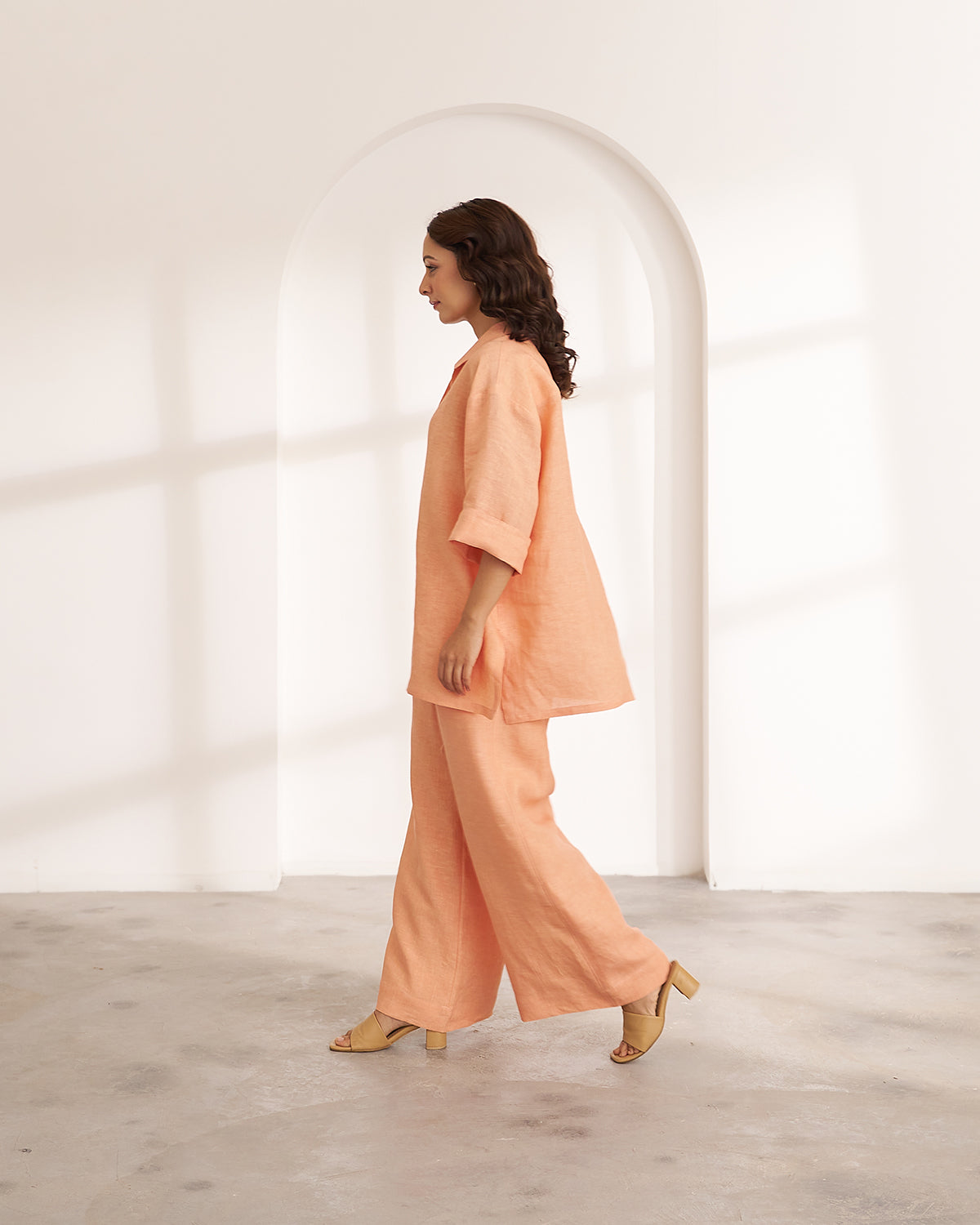 The Lavasa Pure Linen Set - Set Of 2