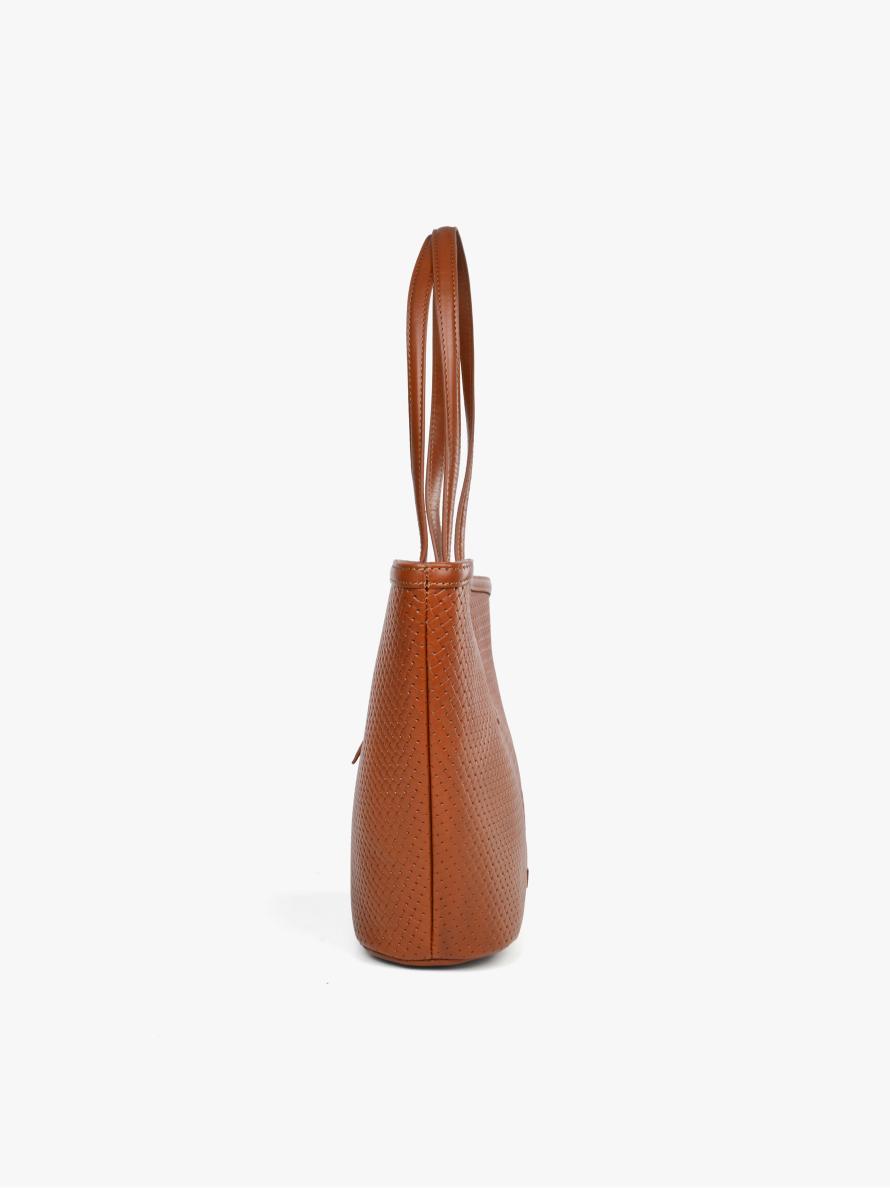 Amalfi Tote (Cognac) (Small)