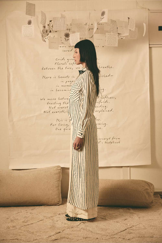 AN Stripe Long Shirt