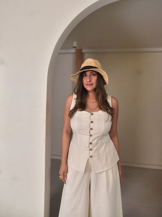 Amara Button Down Vest
