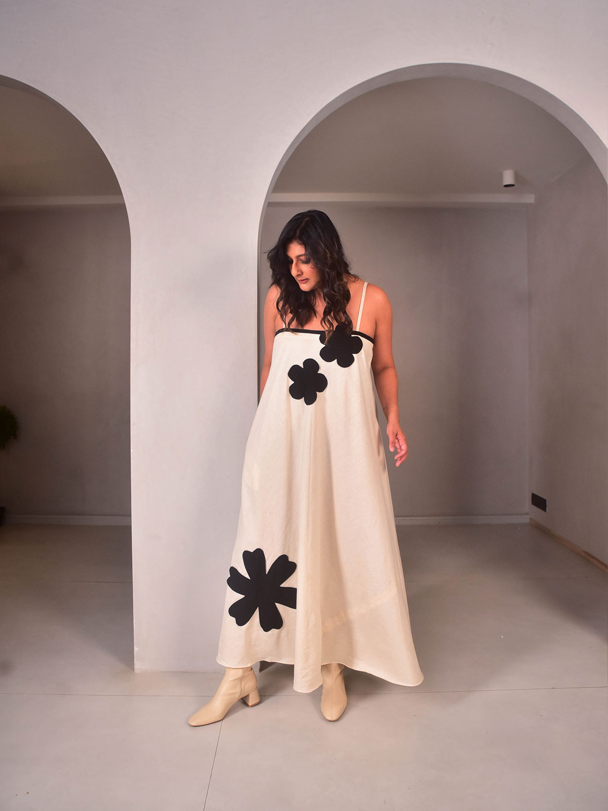 Amara Dress with Applique