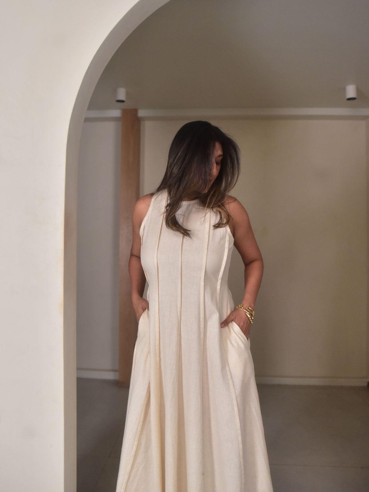 Amara Panelled Dress