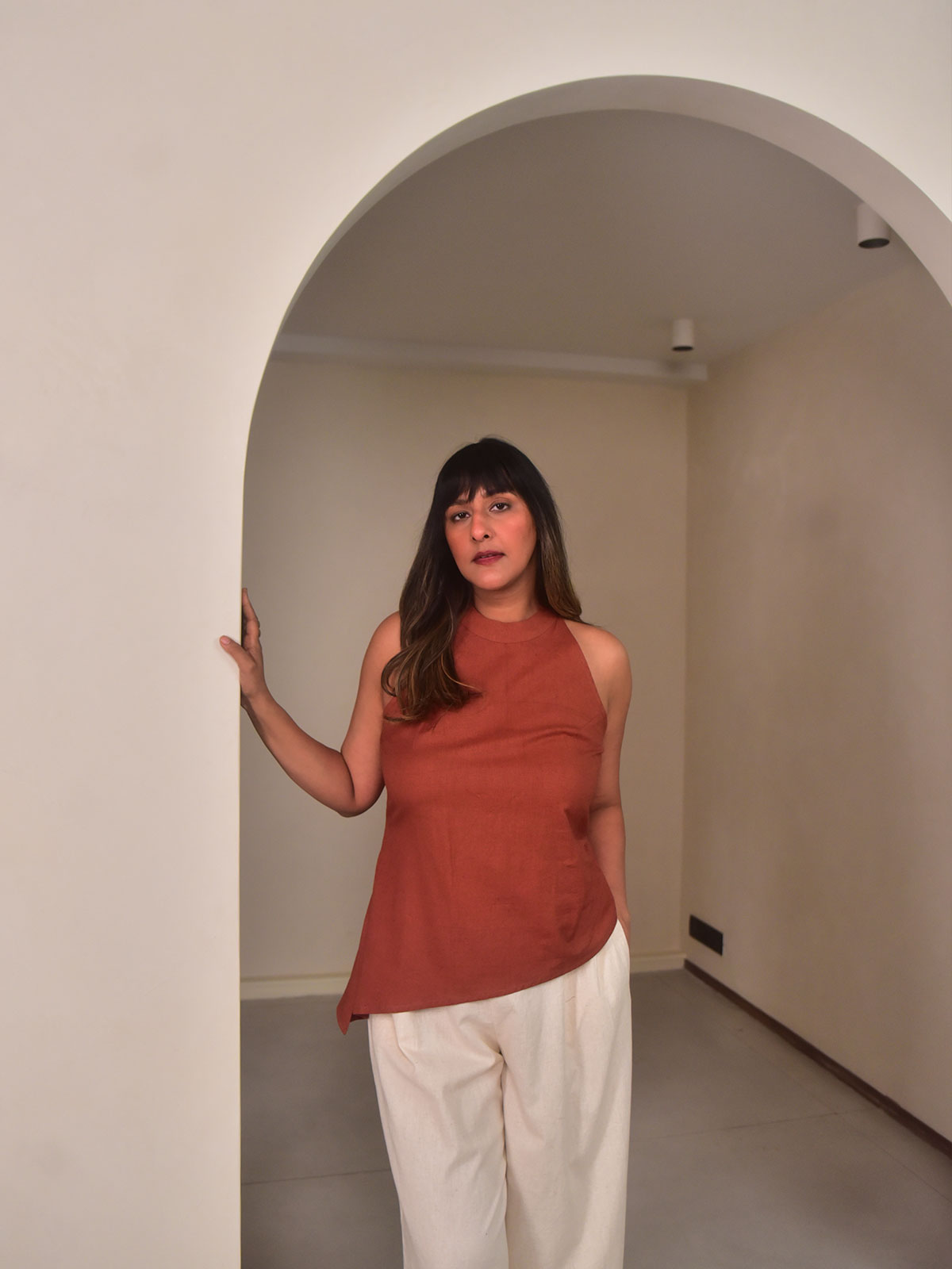 Rae Asymmetrical Top