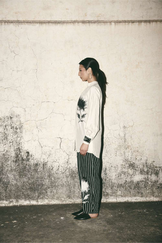 AN Bloom Top with Barrel Pants