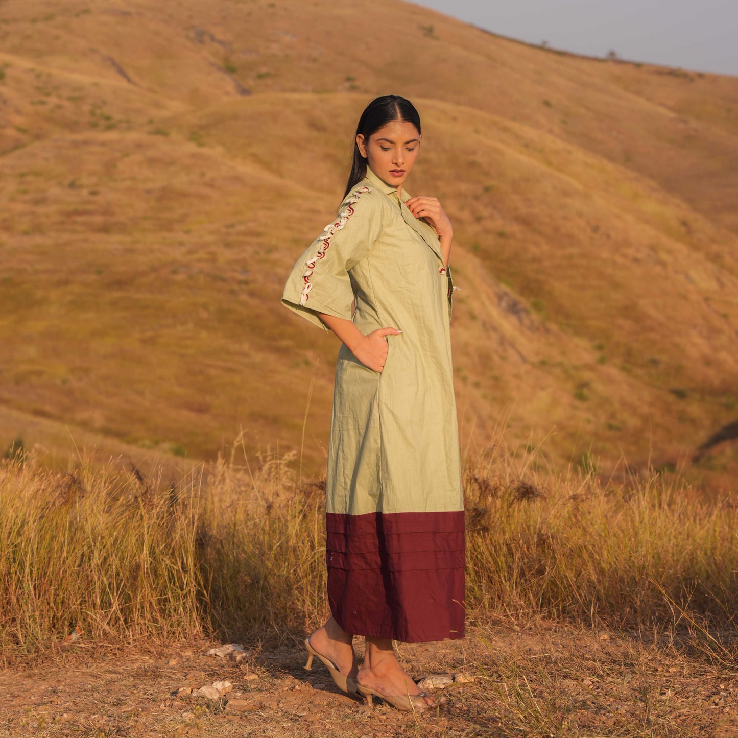 Eve Dress - Green