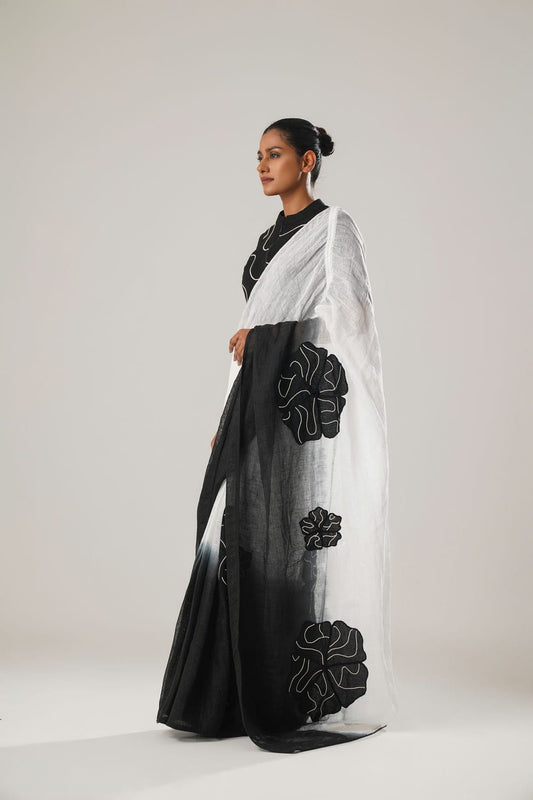 MJ Ombre Floral Saree