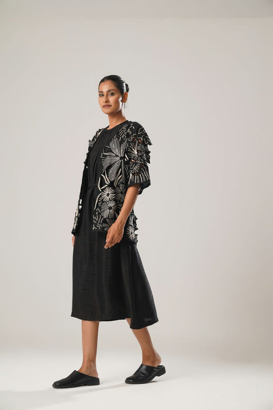 MJ Cutwork Jacket Set