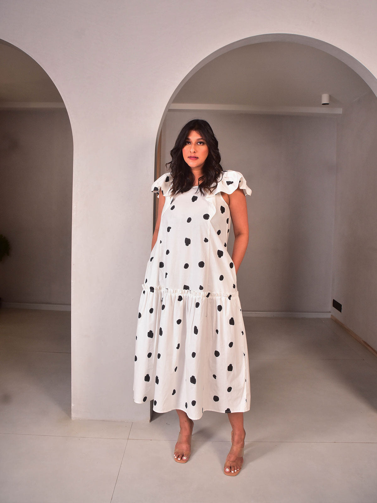 Dottie Ruffled Dress