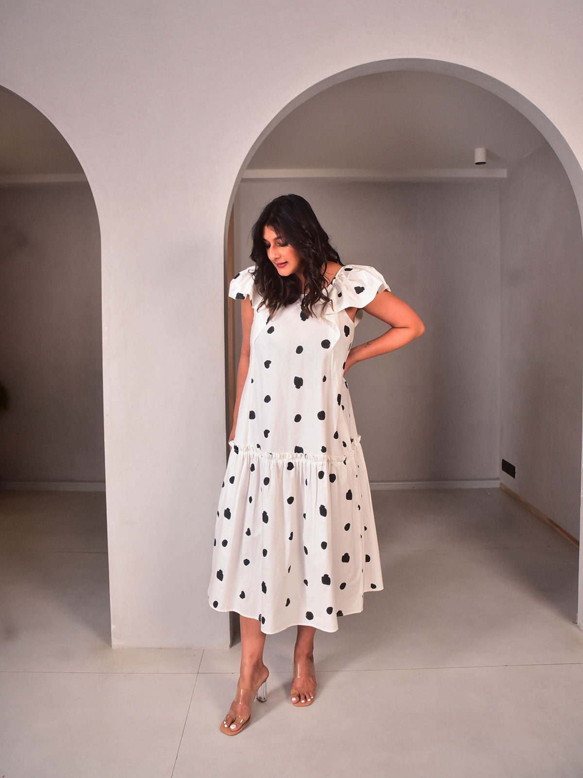 Dottie Ruffled Dress