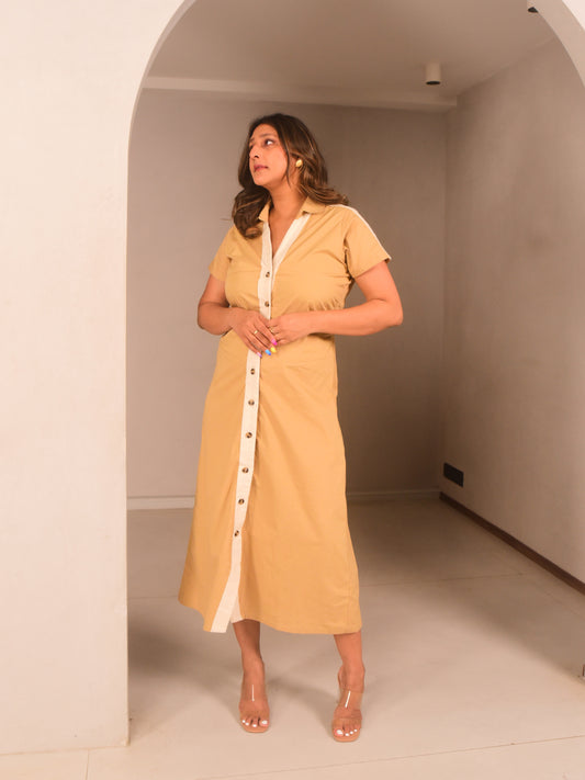 Dune Button Down Dress