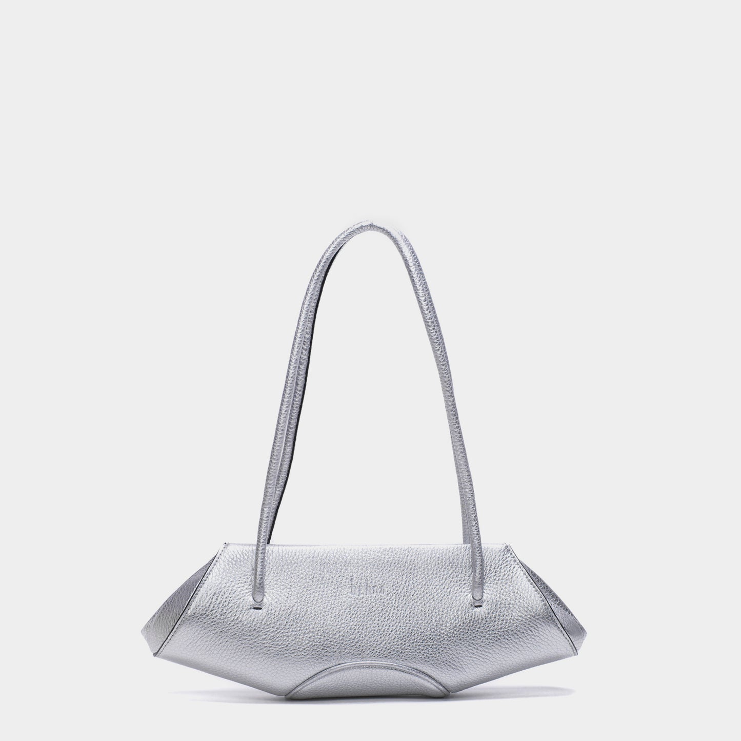 ELIZABETH BAGUETTE MINI METALLIC - SILVER