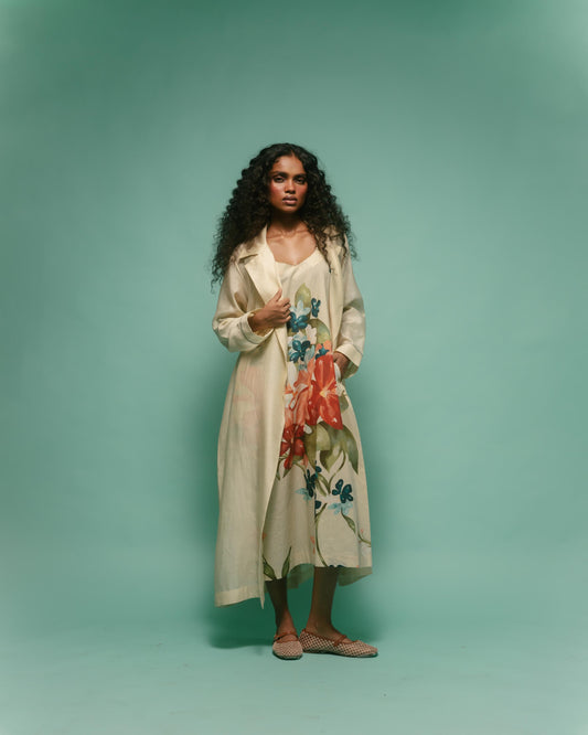 Cattleya Trench Set Beige