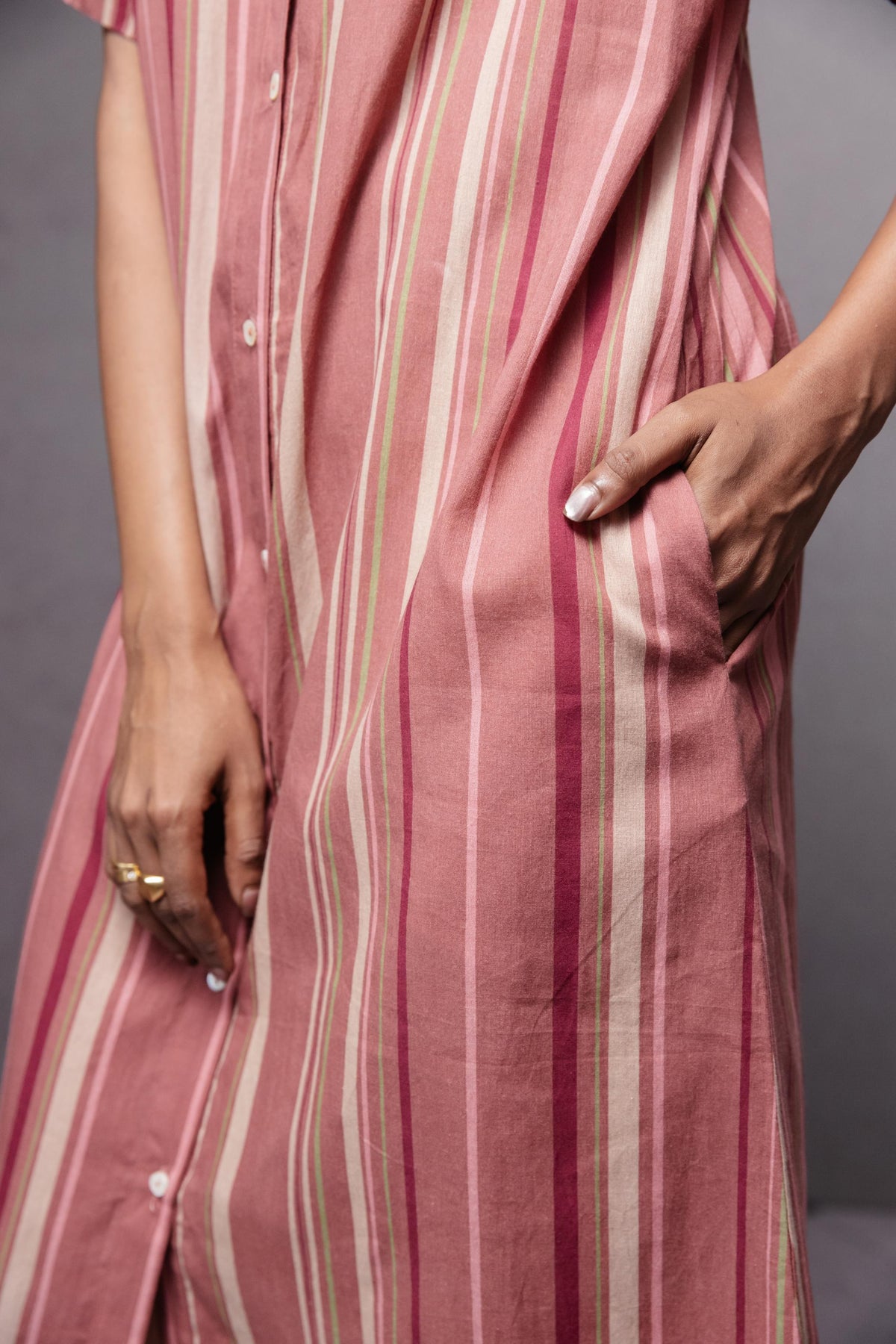 Eva Dress In Peach