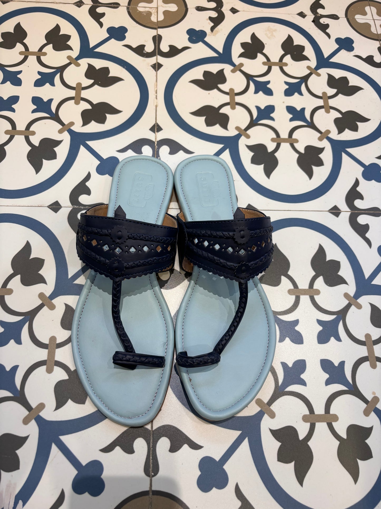 Sky Blue And Dark Blue