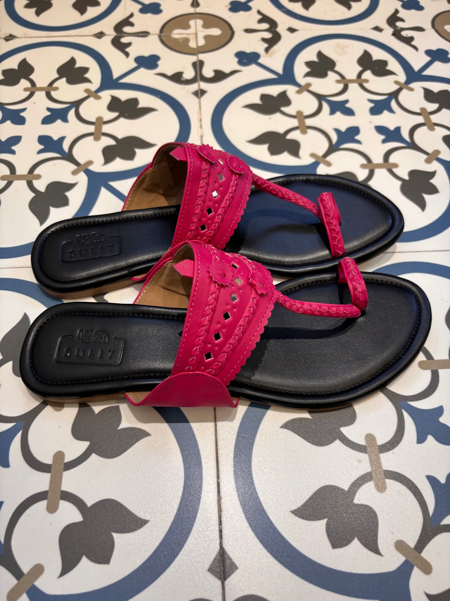 Black And Fuschia Pink